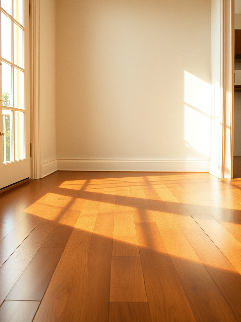 New hardwood flooring